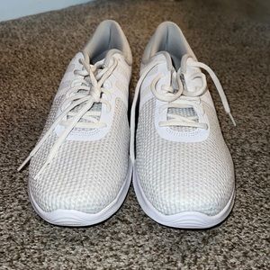 Brand new all white Nikes